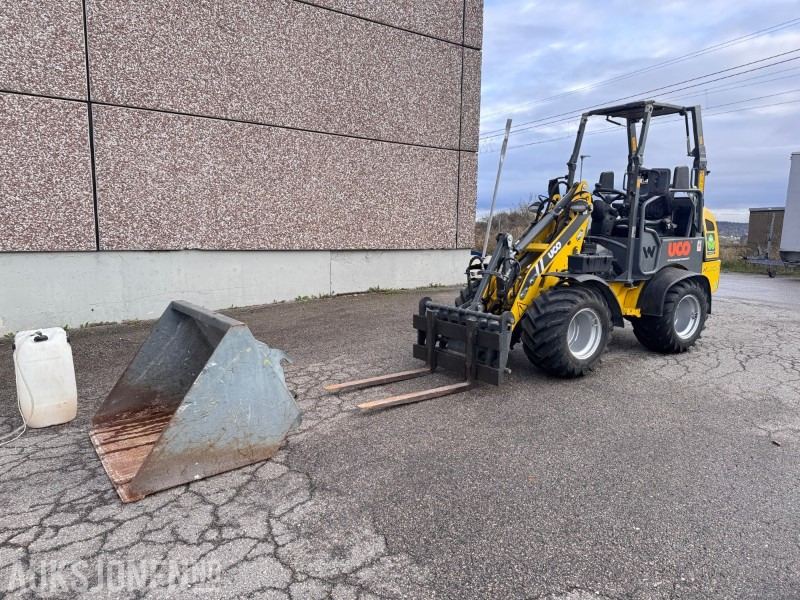 2015 Wacker Neuson WL20e elektrisk hjullaster med pallegafler, skuffe og lader - Skid steer loader: picture 1 2015 Wacker Neuson WL20e elektrisk hjullaster med pallegafler, skuffe og lader - Skid steer loader: picture 1