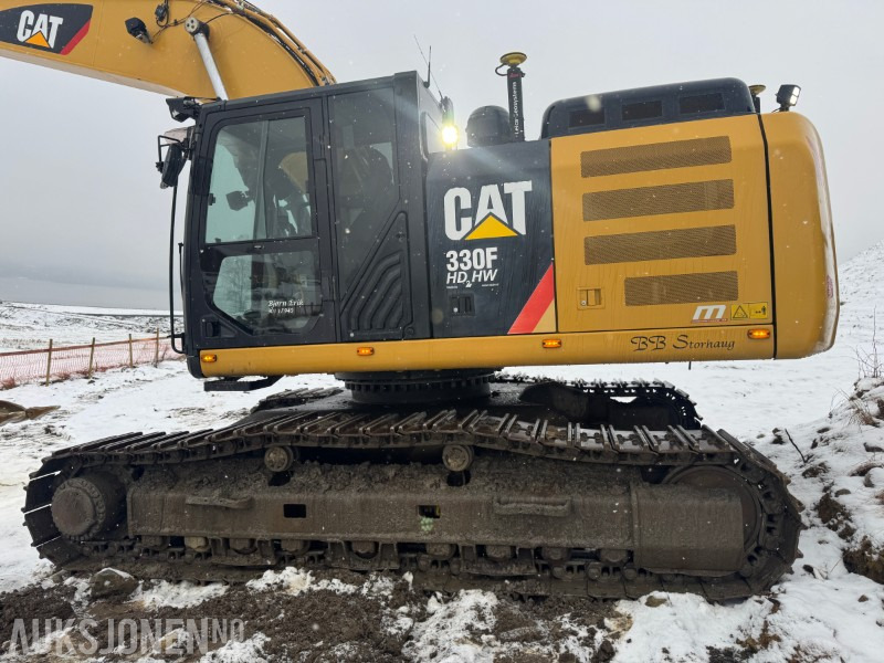 Crawler excavator 2016 Cat 330FL GRAVEMASKIN, GPS, TILTROTATOR, 2 SKUFFER +++: picture 7 Crawler excavator 2016 Cat 330FL GRAVEMASKIN, GPS, TILTROTATOR, 2 SKUFFER +++: picture 7