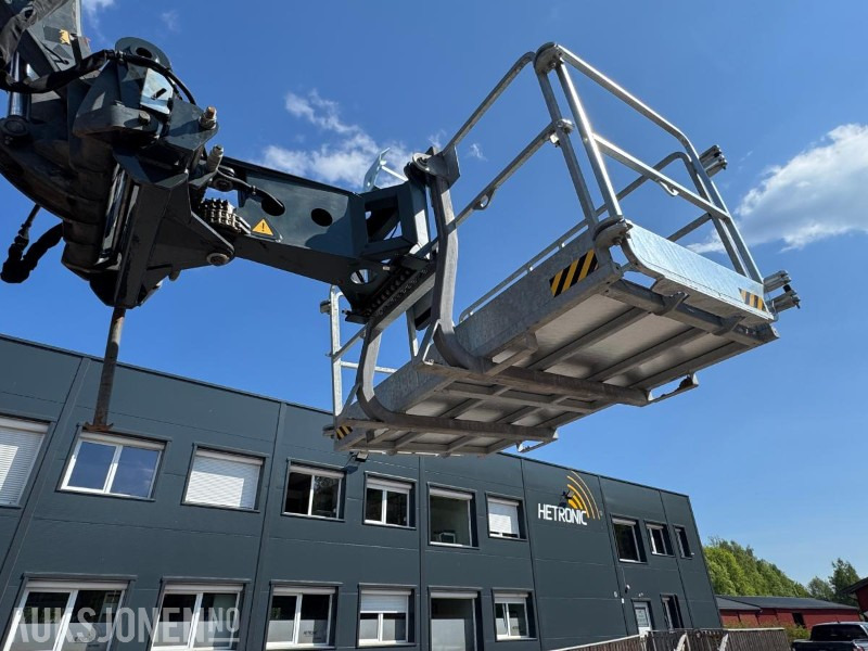 Telescopic handler 2016 Magni RTH 5.35 rundtomsvingende teleskoptruck med ny mannskapskurv: picture 9