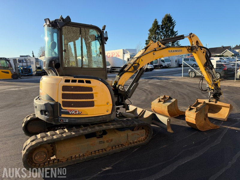 2016 Yanmar VIO57-U minigraver – Rototilt • 3 skuffer • Sentralsmøring • Kun 2 180 timer - Mini excavator: picture 5 2016 Yanmar VIO57-U minigraver – Rototilt • 3 skuffer • Sentralsmøring • Kun 2 180 timer - Mini excavator: picture 5