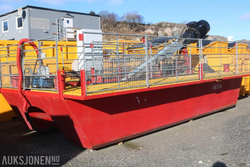 2017 Moi AS flåte med mudder pumpe i god stand. Hoyer el. motor 55 kW. - Construction equipment: picture 3 2017 Moi AS flåte med mudder pumpe i god stand. Hoyer el. motor 55 kW. - Construction equipment: picture 3