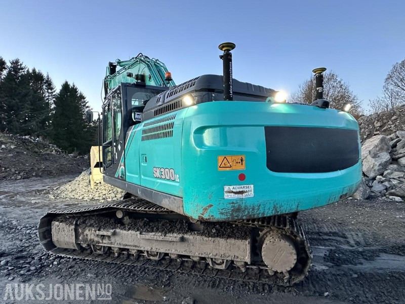 2018 Kobelco SK300LC-10 – Leica maskinstyring/SMP tiltrotator/2 skuffer, 5404 timer - Excavator: picture 3 2018 Kobelco SK300LC-10 – Leica maskinstyring/SMP tiltrotator/2 skuffer, 5404 timer - Excavator: picture 3