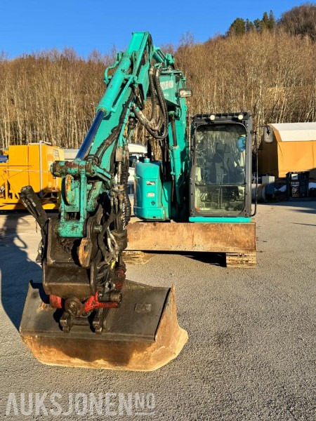 2018 Kobelco SK75SR-3E - 8 tonns gravemaskin - 2 sett belter - R3 Rototilt - Sentralsmøring - Bunkringspumpe - 2 skuffer - Sertifisert - Excavator: picture 2 2018 Kobelco SK75SR-3E - 8 tonns gravemaskin - 2 sett belter - R3 Rototilt - Sentralsmøring - Bunkringspumpe - 2 skuffer - Sertifisert - Excavator: picture 2