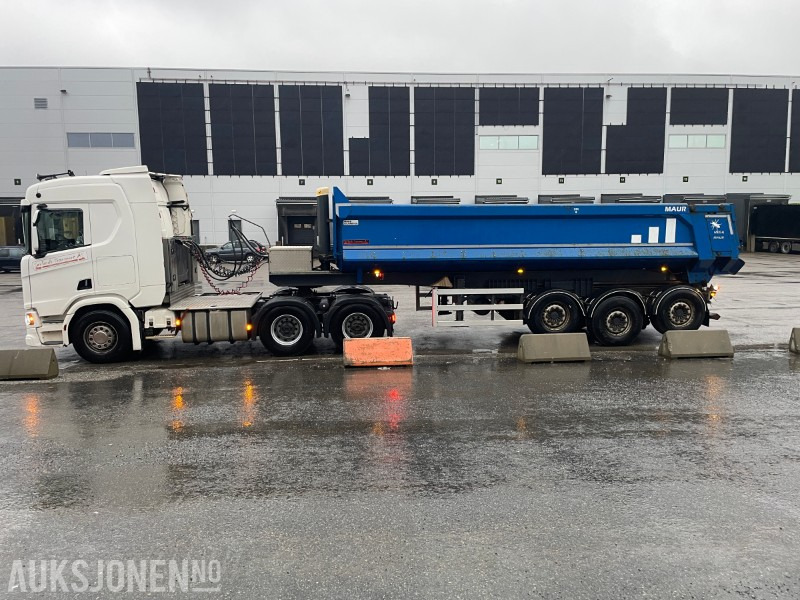 2018 Scania R580 6x4 m/2019 Maur tippsemi - Tipper: picture 3 2018 Scania R580 6x4 m/2019 Maur tippsemi - Tipper: picture 3