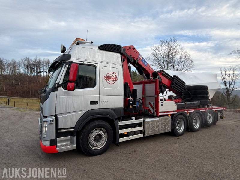 2018 Volvo FM500 Kranbil med HMF 5020K kran + Trailerbygg henger - Crane truck: picture 2 2018 Volvo FM500 Kranbil med HMF 5020K kran + Trailerbygg henger - Crane truck: picture 2