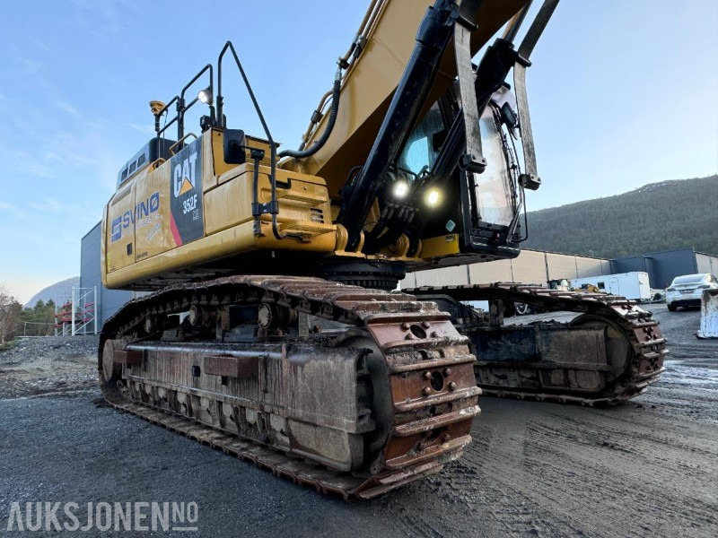Excavator 2019 Cat 352FXE - Grade Control - Sentralsmøring - Bunkringspumpe - Serviceavtale: picture 11