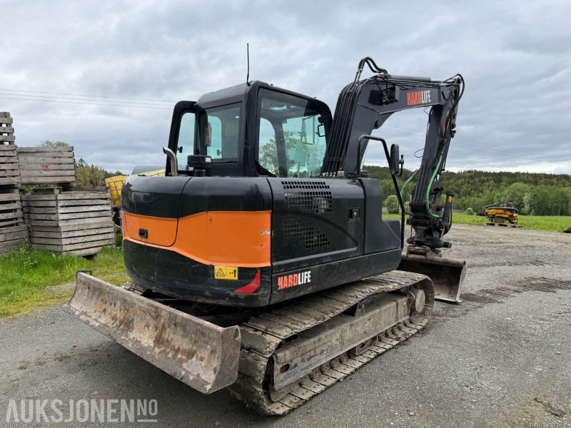 2019 Hardlife HE80 beltegraver med 882 timer! - Tiltrotator - 2 skuffer - Excavator: picture 3 2019 Hardlife HE80 beltegraver med 882 timer! - Tiltrotator - 2 skuffer - Excavator: picture 3