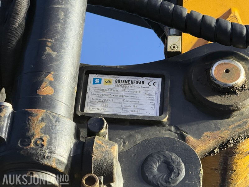 Excavator 2020 Liebherr A914 Litronic med henger – Engcon tiltrotator – 3 skuffer: picture 34