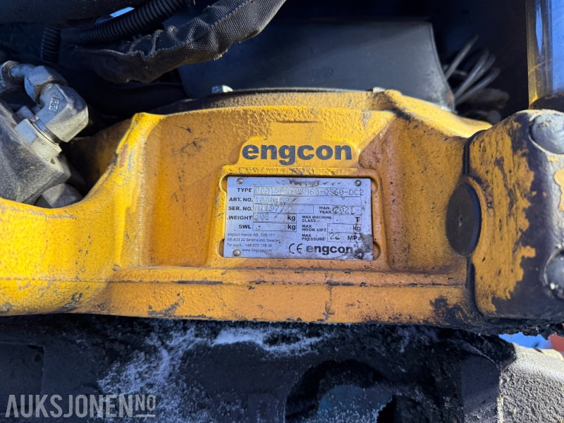 Excavator 2020 Liebherr A914 Litronic med henger – Engcon tiltrotator – 3 skuffer: picture 33