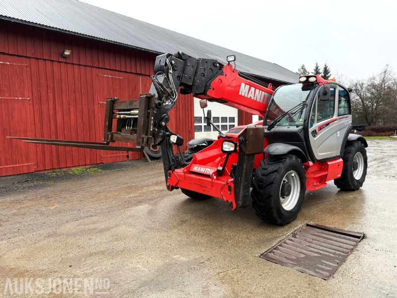 2020 Manitou MT1840 Teleskoptruck, gafler med sideshift/ spreder, Lys, Lavt timeantall, joystick, 4-hjulsstyring, - Telescopic handler: picture 1 2020 Manitou MT1840 Teleskoptruck, gafler med sideshift/ spreder, Lys, Lavt timeantall, joystick, 4-hjulsstyring, - Telescopic handler: picture 1