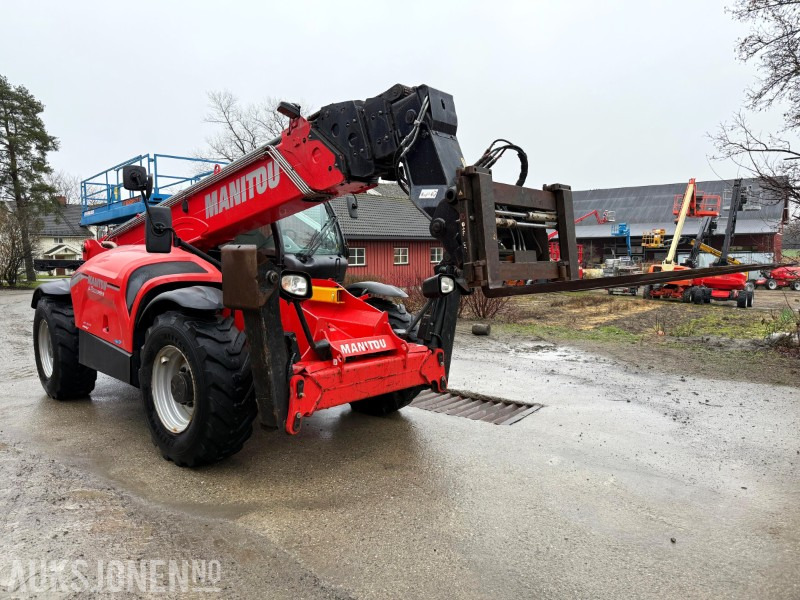 2020 Manitou MT1840 Teleskoptruck, gafler med sideshift/ spreder, Lys, Lavt timeantall, joystick, 4-hjulsstyring, - Telescopic handler: picture 4 2020 Manitou MT1840 Teleskoptruck, gafler med sideshift/ spreder, Lys, Lavt timeantall, joystick, 4-hjulsstyring, - Telescopic handler: picture 4