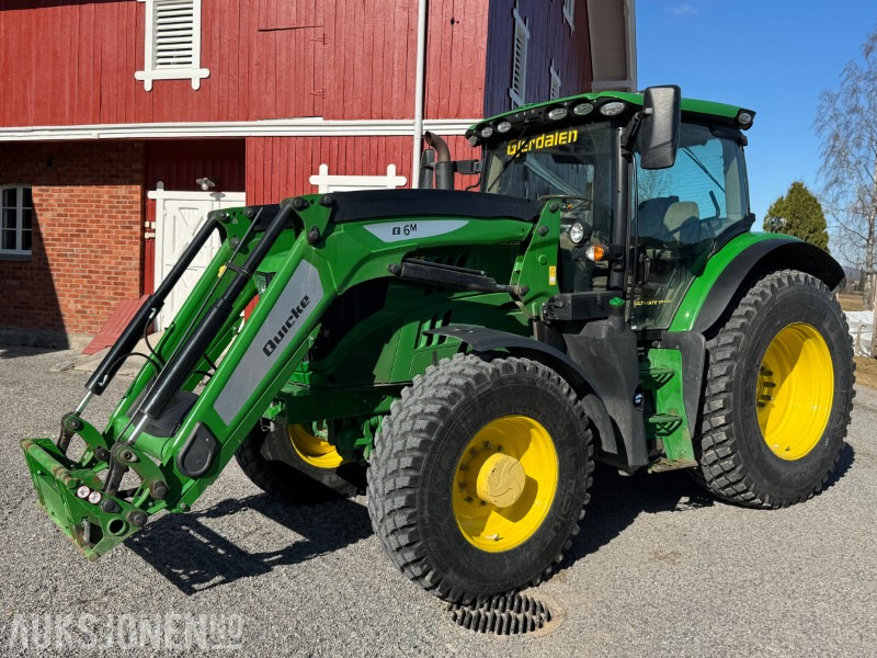 Farm tractor 2021 John Deere 6155R 50KM/T, LASTER, 2 SETT HJUL: picture 1