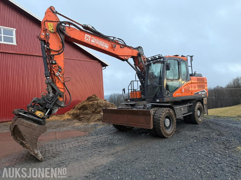 2022 Doosan/Develon DX160W m/Engcon tiltrotator S60 - Excavator: picture 2 2022 Doosan/Develon DX160W m/Engcon tiltrotator S60 - Excavator: picture 2