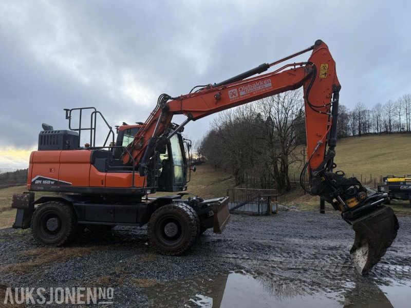 2022 Doosan/Develon DX160W m/Engcon tiltrotator S60 - Excavator: picture 4 2022 Doosan/Develon DX160W m/Engcon tiltrotator S60 - Excavator: picture 4