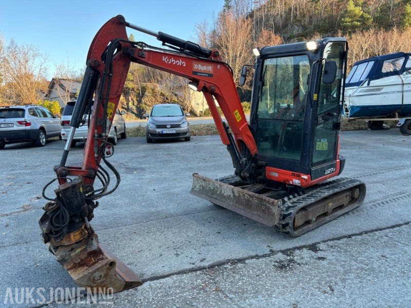 2022 KUBOTA U27 - 4 HI HIGH SPEC. 1155TIMER. S40. ENGCON TILTROTATOR. SMALSKUFF OG PUSSESKUFF. - Excavator: picture 1 2022 KUBOTA U27 - 4 HI HIGH SPEC. 1155TIMER. S40. ENGCON TILTROTATOR. SMALSKUFF OG PUSSESKUFF. - Excavator: picture 1