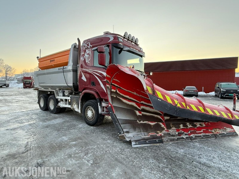 2022 Scania R540 6X4 Komplett brøyterigget tippbil - Rasco spreder - Mahlers - Skjær - 200.000KM - Tipper: picture 5 2022 Scania R540 6X4 Komplett brøyterigget tippbil - Rasco spreder - Mahlers - Skjær - 200.000KM - Tipper: picture 5
