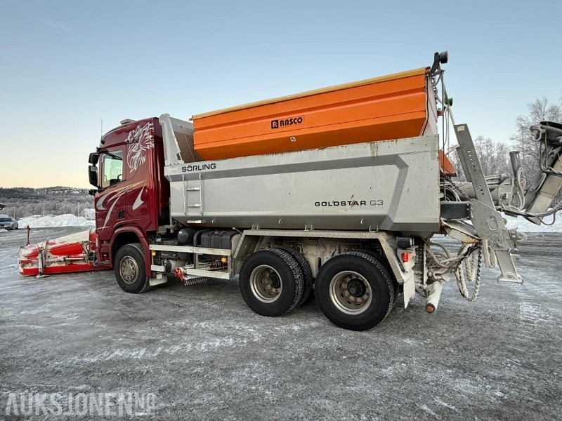 2022 Scania R540 6X4 Komplett brøyterigget tippbil - Rasco spreder - Mahlers - Skjær - 200.000KM - Tipper: picture 2 2022 Scania R540 6X4 Komplett brøyterigget tippbil - Rasco spreder - Mahlers - Skjær - 200.000KM - Tipper: picture 2