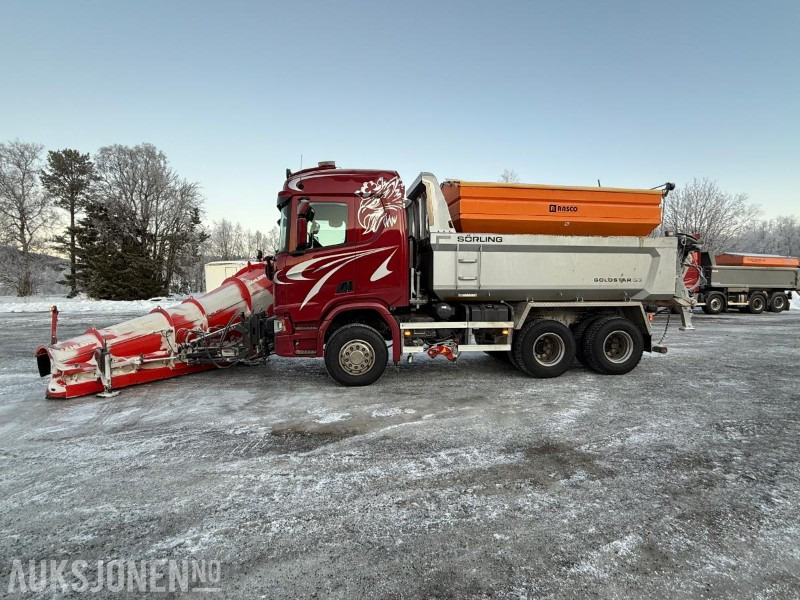 2022 Scania R540 6X4 Komplett brøyterigget tippbil - Rasco spreder - Mahlers - Skjær - 200.000KM - Tipper: picture 3 2022 Scania R540 6X4 Komplett brøyterigget tippbil - Rasco spreder - Mahlers - Skjær - 200.000KM - Tipper: picture 3