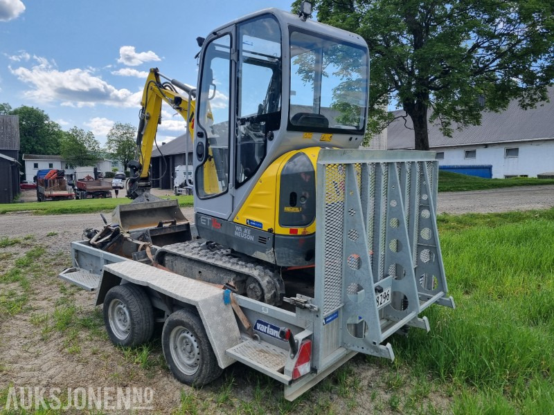 2022 Wacker Neuson ET16 mini graver med henger NC8296 - Excavator: picture 5 2022 Wacker Neuson ET16 mini graver med henger NC8296 - Excavator: picture 5