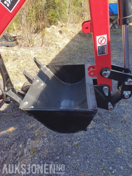 2023 ATV-traktor graver med planeringsskuff, verktøykasse og sikkerhetssele - Mini excavator: picture 5 2023 ATV-traktor graver med planeringsskuff, verktøykasse og sikkerhetssele - Mini excavator: picture 5