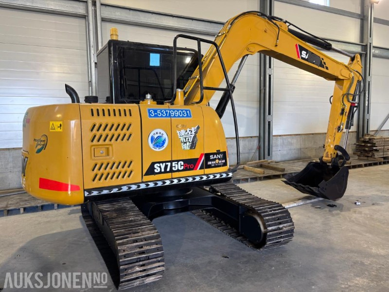 2023 Sany SY75C PRO. Graveskuff ca 320L - Excavator: picture 3 2023 Sany SY75C PRO. Graveskuff ca 320L - Excavator: picture 3
