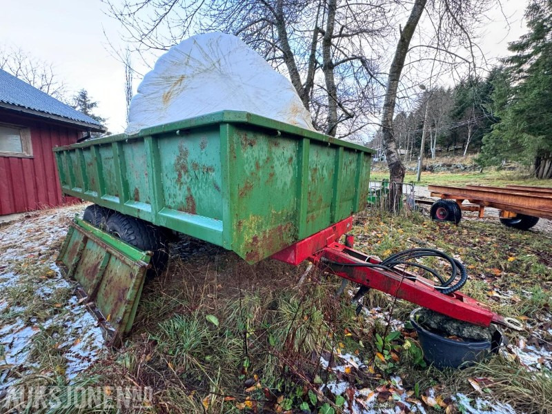 1997 Agromet - T041/K Traktorhenger / Dumperhenger - Nyttelast 9650 kg - Hydraulisk brems - Agricultural machinery: picture 3 1997 Agromet - T041/K Traktorhenger / Dumperhenger - Nyttelast 9650 kg - Hydraulisk brems - Agricultural machinery: picture 3