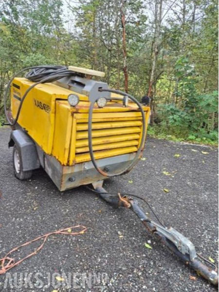 Atlas copco XAS186 kompresser og Orteco HD1000 borerigg pålebanker - mva fri - Drilling rig: picture 3 Atlas copco XAS186 kompresser og Orteco HD1000 borerigg pålebanker - mva fri - Drilling rig: picture 3