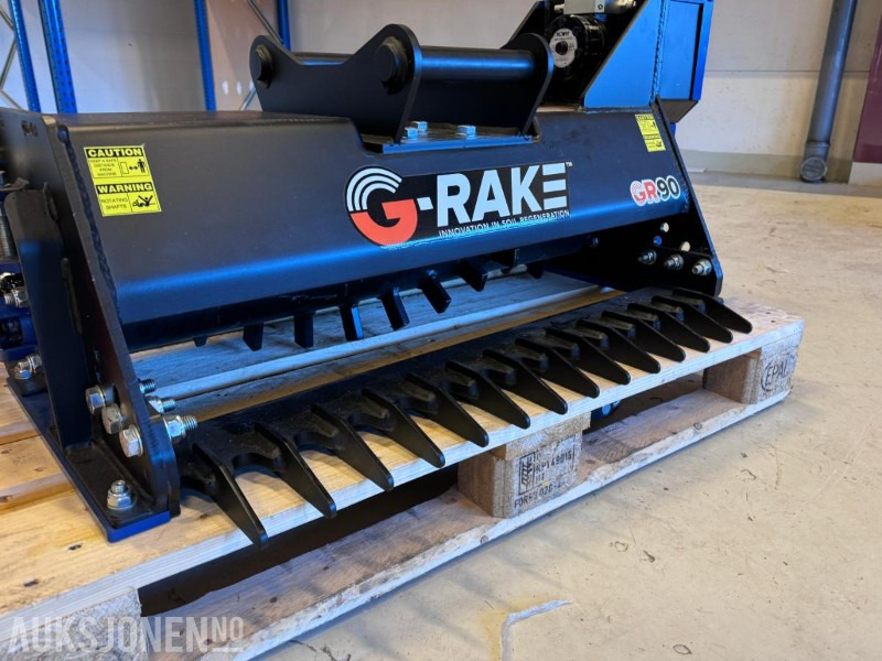 2024 G-Rake - GR90 - Hydraulisk jordfres / rake til gravemaskin - S40 feste - Attachment for Construction machinery: picture 5 2024 G-Rake - GR90 - Hydraulisk jordfres / rake til gravemaskin - S40 feste - Attachment for Construction machinery: picture 5