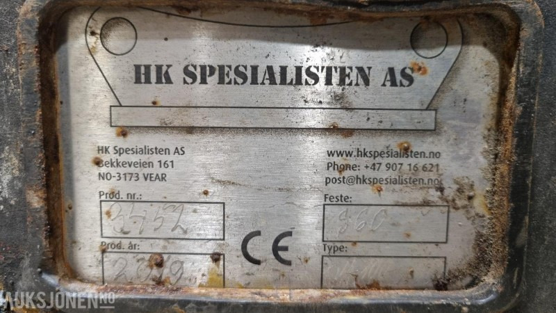 HK feste S 60 - Attachment for Construction machinery: picture 4 HK feste S 60 - Attachment for Construction machinery: picture 4