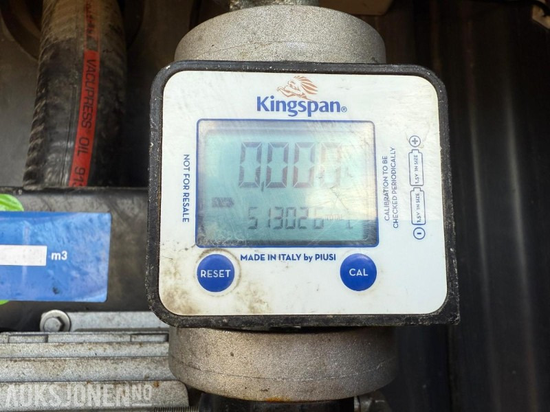 Kingspan 5000 L Dieseltank M/telleverk og slange - Attachment for Construction machinery: picture 5 Kingspan 5000 L Dieseltank M/telleverk og slange - Attachment for Construction machinery: picture 5