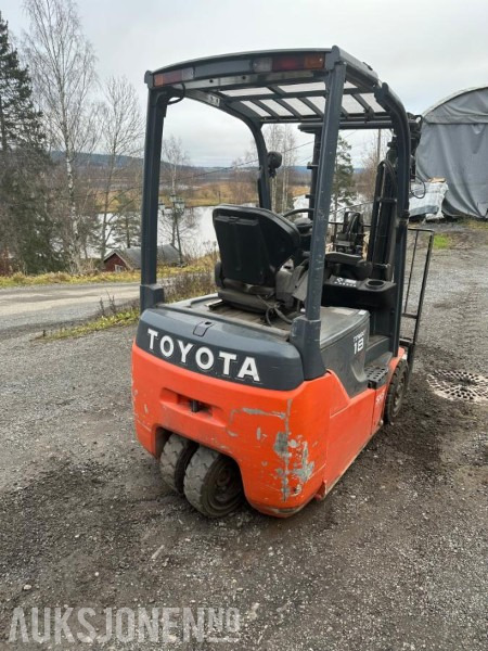 2016 TOYOTA 8FBEK18T ELEKTRISK TRUCK | 1800KG | REP.OBJEKT - Material handling equipment: picture 2 2016 TOYOTA 8FBEK18T ELEKTRISK TRUCK | 1800KG | REP.OBJEKT - Material handling equipment: picture 2