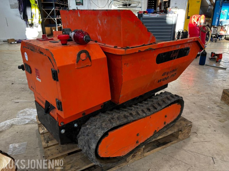 Rudolf elektrisk beltedumper - Astrix ED400R - 400 kg nyttelas - Repobjekt - Dumper: picture 3 Rudolf elektrisk beltedumper - Astrix ED400R - 400 kg nyttelas - Repobjekt - Dumper: picture 3