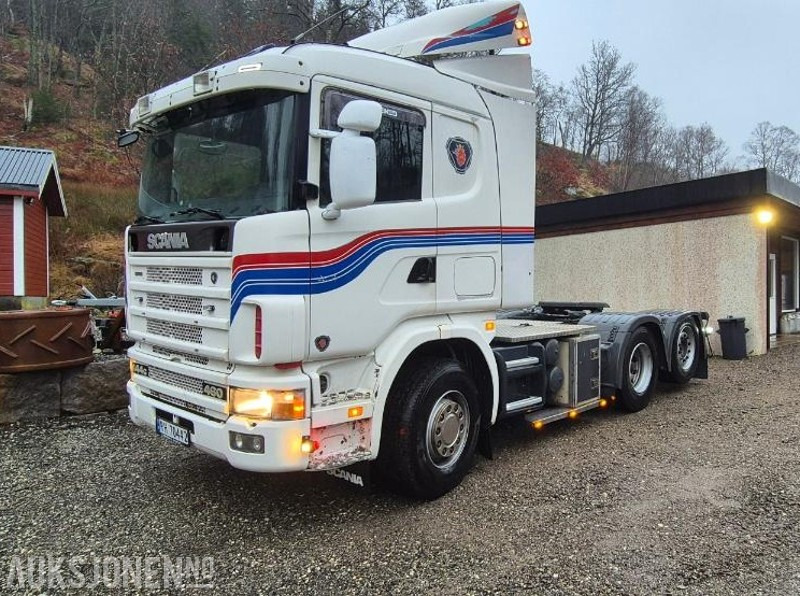 1999 Scania R-serie R144 trekkvogn med hydraulikk NY EU OG SKRIVERKONTROLL - Tractor unit: picture 1 1999 Scania R-serie R144 trekkvogn med hydraulikk NY EU OG SKRIVERKONTROLL - Tractor unit: picture 1