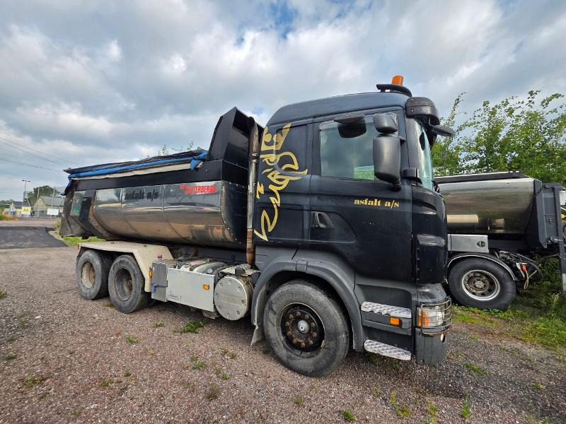 2009 Scania R500 spriderbil m/asfaltkapell - EU ok - Asfaltkapell - Tillatt totalvekt 27000 kg - Tractor unit: picture 4 2009 Scania R500 spriderbil m/asfaltkapell - EU ok - Asfaltkapell - Tillatt totalvekt 27000 kg - Tractor unit: picture 4
