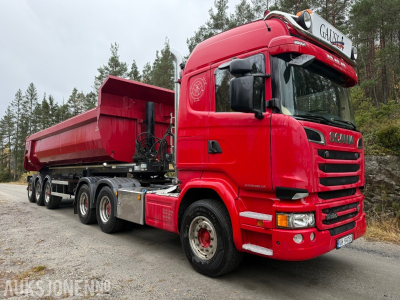 2018 Scania R580-V8-6x4-EURO6-260.000km-Tippsemi m/ Langendorf tralle - Tractor unit: picture 4 2018 Scania R580-V8-6x4-EURO6-260.000km-Tippsemi m/ Langendorf tralle - Tractor unit: picture 4