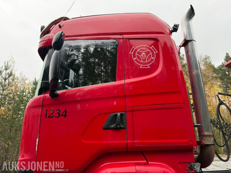 Tractor unit 2018 Scania R580-V8-6x4-EURO6-260.000km-Tippsemi m/ Langendorf tralle: picture 11