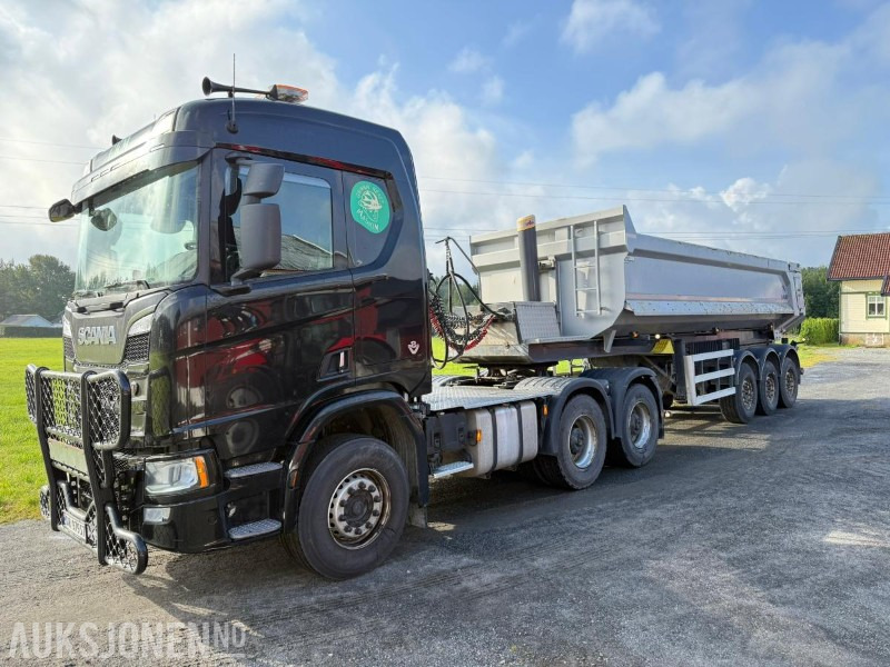 2021 Scania R650 V8 6x4 Trekkvogn m/maur tippsemi - Tractor unit: picture 1 2021 Scania R650 V8 6x4 Trekkvogn m/maur tippsemi - Tractor unit: picture 1