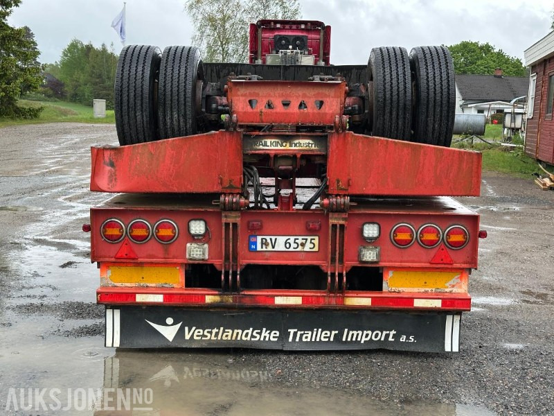 2009 Trail King TK154HED lavboy-henger - 4akslet maskinhenger med vse styring - Trailer: picture 4 2009 Trail King TK154HED lavboy-henger - 4akslet maskinhenger med vse styring - Trailer: picture 4