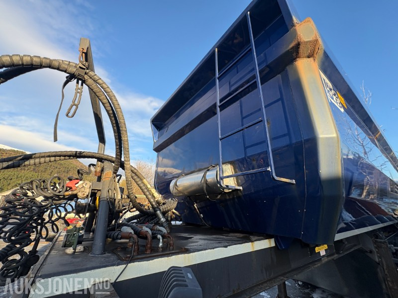 Trailer 2014 Nor Slep tippsemi med flyttbar King-Pin og vibro på kasse - EU godkjent til 24.04.2026: picture 17 Trailer 2014 Nor Slep tippsemi med flyttbar King-Pin og vibro på kasse - EU godkjent til 24.04.2026: picture 17