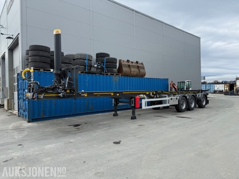 2025 Invepe containersemi med tipp - ny-garanti - Trailer: picture 1 2025 Invepe containersemi med tipp - ny-garanti - Trailer: picture 1