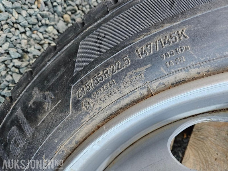 2024 Nytt/ubrukt- Continental Conti EcoPlus HD3+ 295/55R22.5 - Accuride stål felg Maweco reservehjulholder - Truck: picture 3 2024 Nytt/ubrukt- Continental Conti EcoPlus HD3+ 295/55R22.5 - Accuride stål felg Maweco reservehjulholder - Truck: picture 3