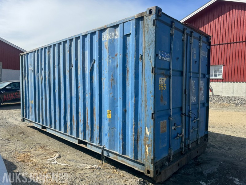 Uniteam 20 fot container på krokramme uten tak og med opplegg for å kunne sveive over presenning eller nett. - Hook lift truck: picture 4 Uniteam 20 fot container på krokramme uten tak og med opplegg for å kunne sveive over presenning eller nett. - Hook lift truck: picture 4
