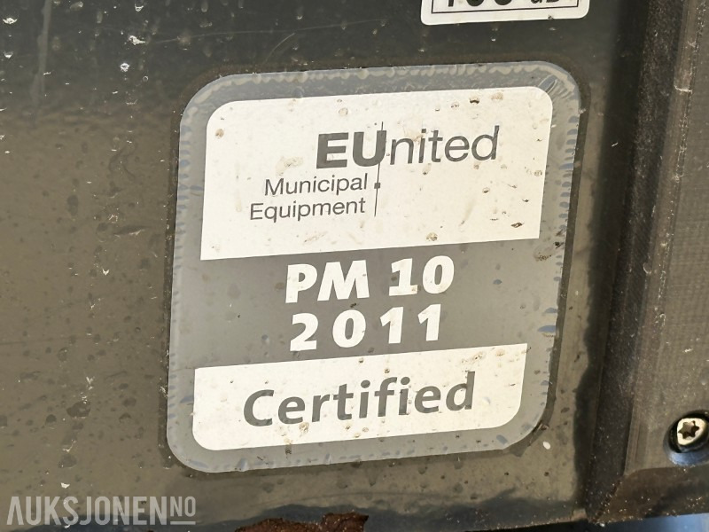 Utility/ Special vehicle 2011 Nilfisk Egholm City Ranger 2200 Feiemaskin m/oppsamler/feieaggregat, 375 timer: picture 38