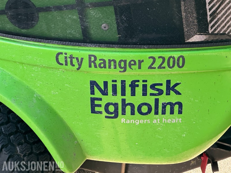 Utility/ Special vehicle 2011 Nilfisk Egholm City Ranger 2200 Feiemaskin m/oppsamler/feieaggregat, 375 timer: picture 10