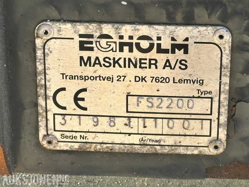 Utility/ Special vehicle 2011 Nilfisk Egholm City Ranger 2200 Feiemaskin m/oppsamler/feieaggregat, 375 timer: picture 37