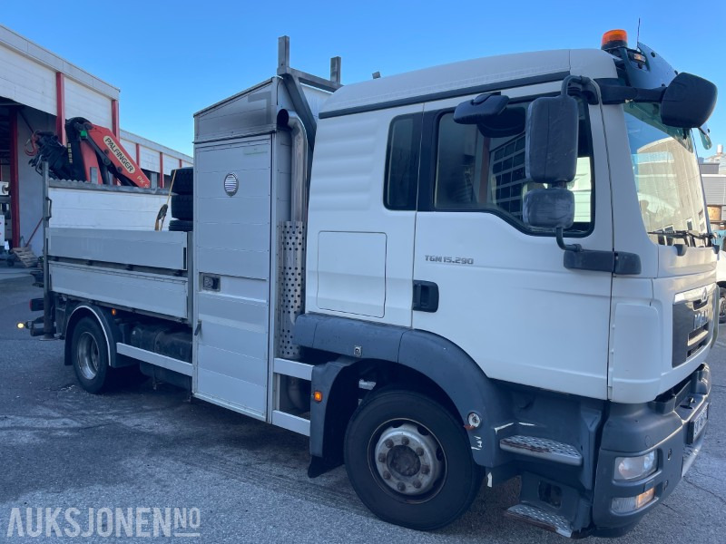 2013 MAN TGM 15.290 E- verkspåbygg med bakmontert kran og vinsj EU godkjent til 28.02.2026 110.980km - Utility/ Special vehicle: picture 3 2013 MAN TGM 15.290 E- verkspåbygg med bakmontert kran og vinsj EU godkjent til 28.02.2026 110.980km - Utility/ Special vehicle: picture 3