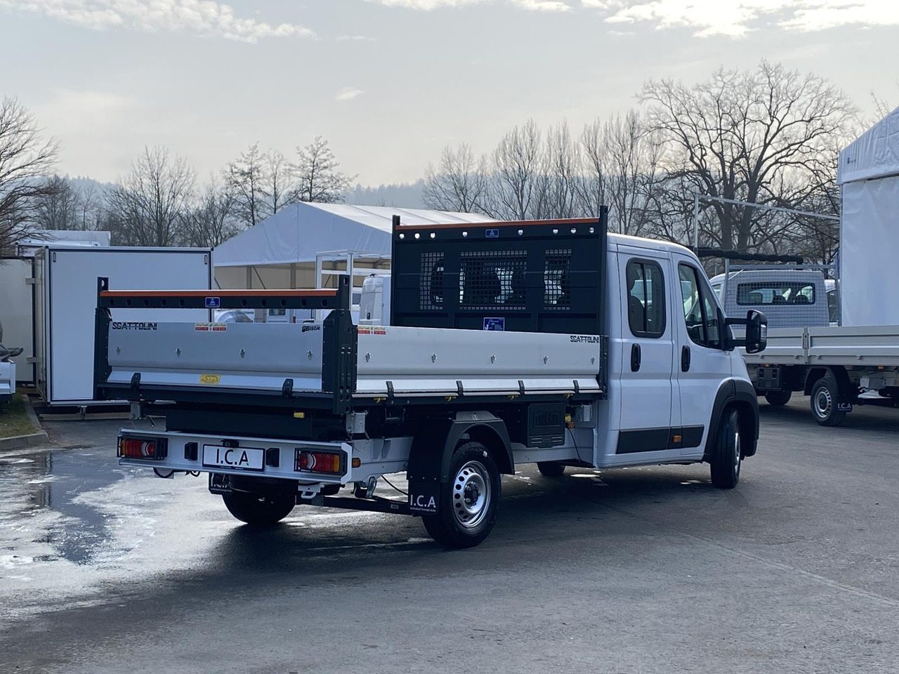 New Tipper van, Combi van PEUGEOT BOXER L4 DOKA 180 PS | SCATTOLINI DREISEITENKIPPER 3150MM: picture 9
