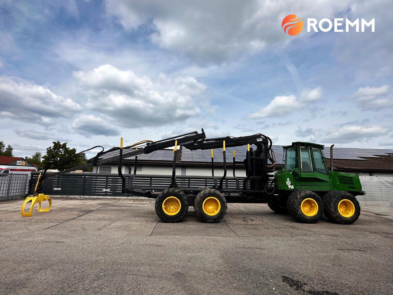 Forwarder John Deere 1110 D*KRAN CF572 10 Meter: picture 14