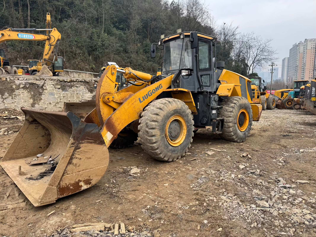 Loader SDLG 956 XCMG 500  LIUGONG 855 SEM656 LONKING 855 5 Ton 6 Ton Used Wheel Loader Front Loader Payload Loader in Original Condition for Sale: picture 7