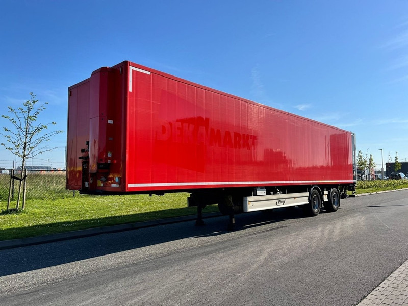 Fliegl SZS 350 Gesloten oplegger 2 Axle / / drum brakes - Closed box semi-trailer: picture 1 Fliegl SZS 350 Gesloten oplegger 2 Axle / / drum brakes - Closed box semi-trailer: picture 1